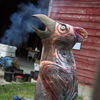 Raku Firing Summer 2010 raku firing summer 2010