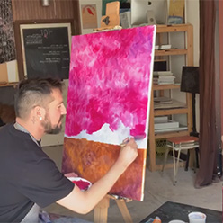 james painting live