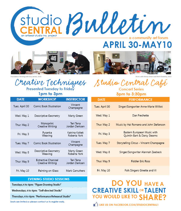 Studio Central Bulletin_April30-May10email