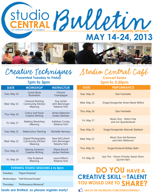 Studio Central Bulletin_May 14-24 2013 resized