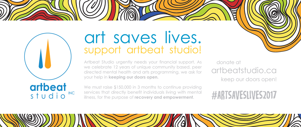 Art Saves Lives - footer